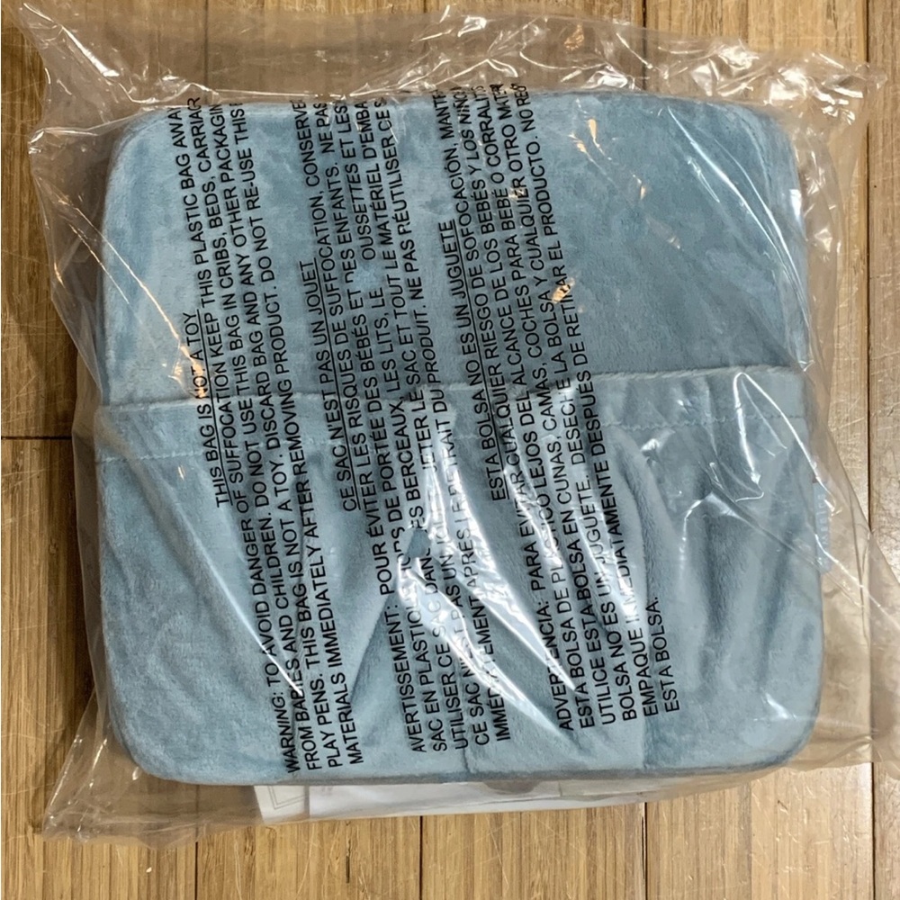 HoMedics Sole Soother Ultra Plush Fabric Vibration Blue Foot Massager NEW - Picture 5 of 6
